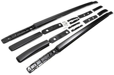 Рейлінги на дах чорні для Mitsubishi Outlander 2012-2021 рр