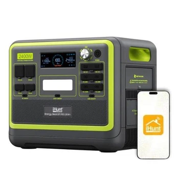 Портативна електростанція iHunt Energy BackUp PRO 2KW+ — 2048 Вт·год, 2400 Вт, LiFePO4, чиста синусоїда, UPS ≤8 мс, IP67