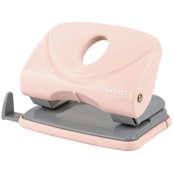 Дырокол Axent 3820-10-A Welle-2 Pastelini на 20 листов розовый