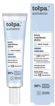 Krem nawilżający do twarzy Tolpa Authentic 40 ml (5903900963251)