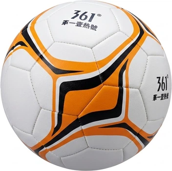 М'яч футбольний 361° Size 5 Помаранчево-чорний