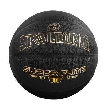Мяч баскетбольный SPALDING Black Gold 77-559Y из полиуретана, размер 7
