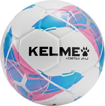 Мяч футбольный KELME Size 5 Розово-голубой