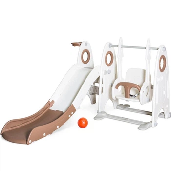 Дитячий ігровий комплекс "Cosmo" Mealux KD-B022 White/Coffee