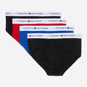 Набор трусов слипов мужских хлопковых Tommy Hilfiger 710767152 L 4 шт Разные цвета (1161442911)