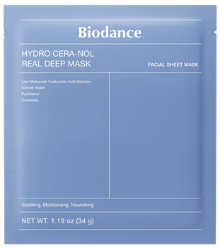 Maska do twarzy Biodance Hydro Cera-Nol Real hydrożelowa 34 g (8809937360964/8809937360629)
