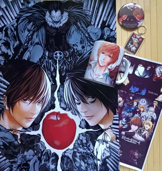 Набір Зошит смерти Death Note із 5 предметів 3977