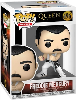 Фігурка Funko Pop! Rocks: Queen Freddy Mercury (White Singlet) 75373 (889698753739)