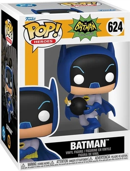 Фигурка Funko POP! Heroes: Batman 66 Batman z bombą 10 см 92469 (889698924696)