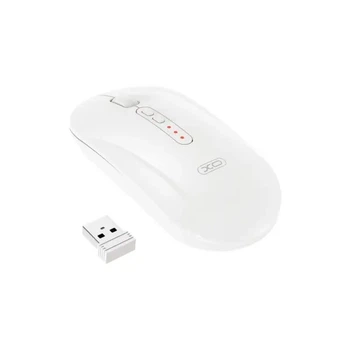 Компютерна мишка XO M13 Tri-mode Bluetooth Wireless Silent Mouse, Білий
