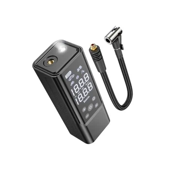 Автомобільний насос Hoco ZP7 Maddy (5000mAh), Чорний