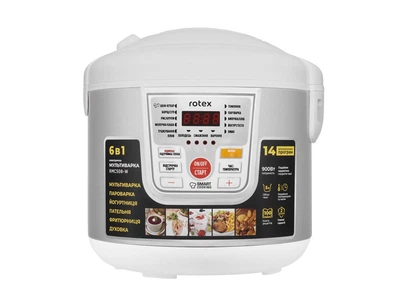 Мультиварка RМC 508-W 14пр.900W Rotex