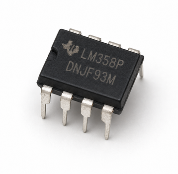 Микросхема LM358P двойной операционный усилитель 2 канала DIP-8 THT
