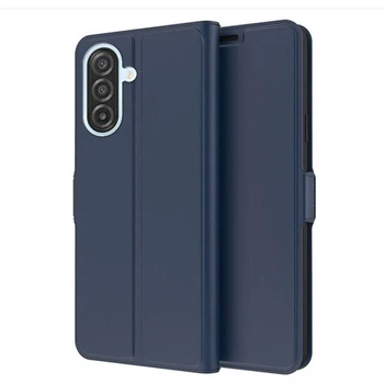 Чехол-книжка Deexe Faro Wallet для Samsung Galaxy S26 FE - Blue