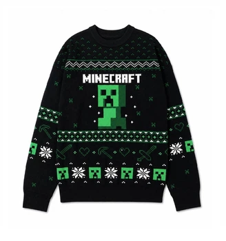Свитер подростковый для мальчика C&A Minecraft вязаный BS001583 размер 152