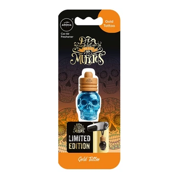 Ароматизатор Aroma Car Dia De Los Muertos Wood- Gold Tattoo 12633