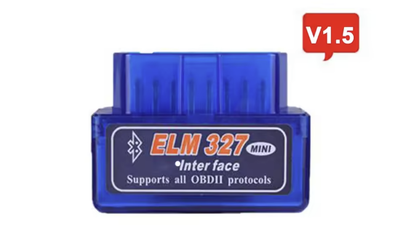 Автосканер диагностический адаптер OBD2 ELM327 1.5 Bluetooth чтение ошибок
