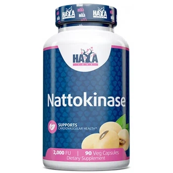 Наттокиназа Nattokinase 2000FU Haya Labs 90 капсул