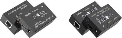 Удлинитель сигнала Choseal QVC01 HDMI-RJ45 к 60 м