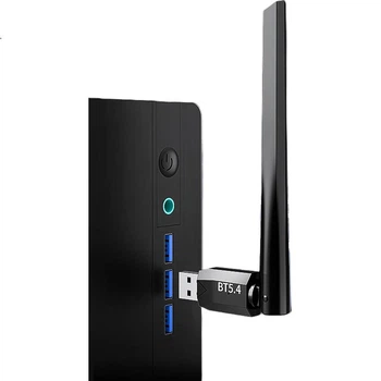Bluetooth адаптер WANJEED 3-51418 Bluetooth 5.4 / USB / Blue