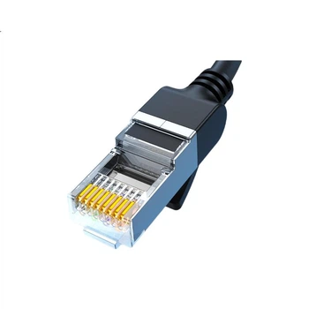 Кабель Ethernet UGREEN Cat6 плоский PoE 10м чорний 50189