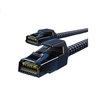 Патч-корд Ugreen NW320 Cat 6a 10 Гбіт/с 15 м Чорний (35806)