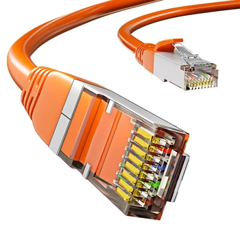 Патч-корд Ult-Unite Cat 6a 10 Гбит/с медь экранированный 30 м Оранжевый (4071-1462)