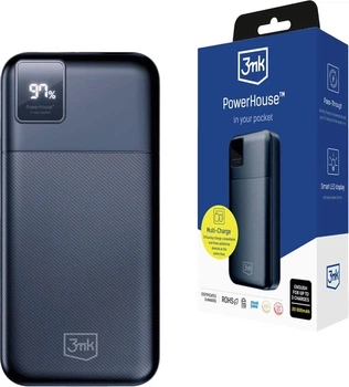 УМБ 3mk PowerHouse 20000 mAh 22.5W Black
