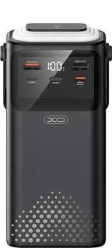 УМБ XO PR285 30000 mAh 2xUSB-A/USB-C порти USB-C/Lightning/microUSB/USB-A кабелі Black (PR285.black)