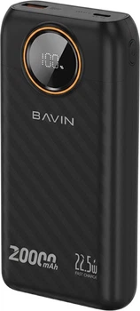 УМБ повербанк BAVIN PC1153S 20000 mAh 22.5W Fast Charging Black (Y-PC1153S-BK)