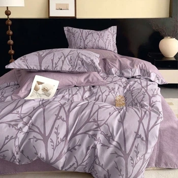 Постельное белье евро из фланели Mallory Home Print 9 21958 200х230 см