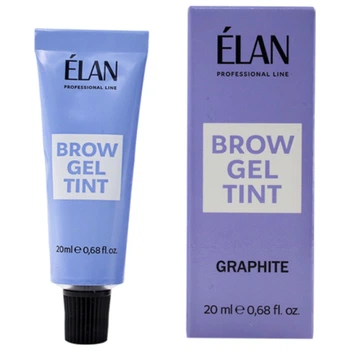 ELAN Brow Gel Tint Гель фарба для брів GRAPHITE, 20 мл