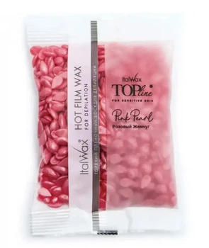 ItalWax TOP Formula Гарячий віск в гранулах РОЖЕВА ПЕРЛИНА, 100 г