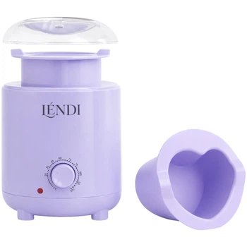 LENDI Wax Lab Воскоплав із силіконовою чашею фіолетовий, 200 мл