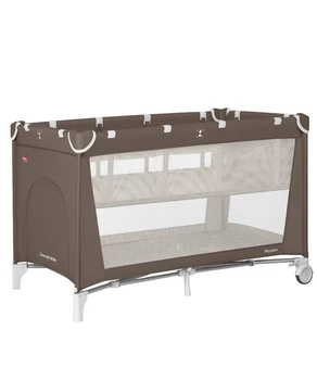 Манеж-ліжко 2в1 Carrello Piccolo+ CRL-18102, Chocolate Brown