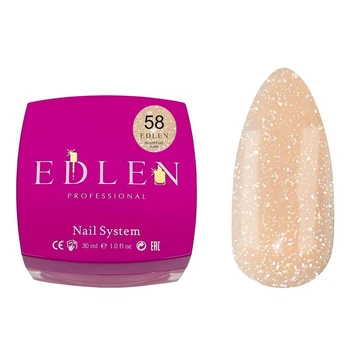 Гель моделирующий Edlen Builder gel Flash No58 30 мл