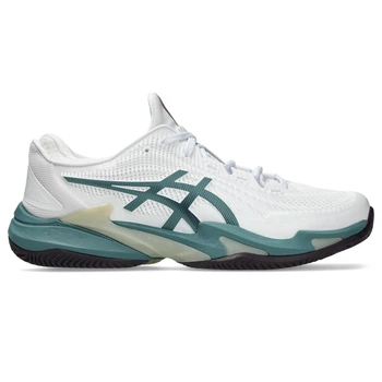 Кроссовки для тенниса Asics ( 1041A371-107 ) COURT FF 3 CLAY размер 42.5, цвет WHITE/FOGGY TEAL