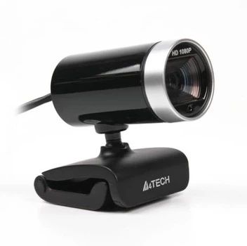 Веб-камера A4Tech PK-910P, Black/Silver, 1280x720 / 30 fps, мікрофон, фіксований фокус, кут огляду 68°, USB 2.0