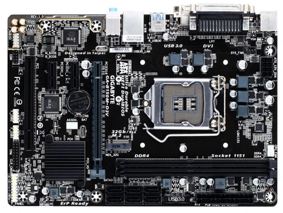 Материнська плата Gigabyte GA-B150M-D3V (s1151 v1 , b150 , DDR4 PCI-Ex16 3.0 M.2) OEM Bulk