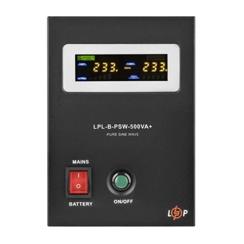 ИБП с правильной синусоидой LogicPower LPL-B-PSW-500VA+ (350Вт)