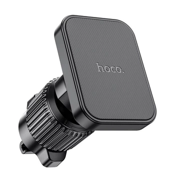 Автомобильный держатель для телефона Автодержатель HOCO H32 Cheetah magnetic Car holder (air outlet) Черный