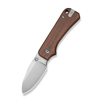 Ніж складаний кишеньковий Civivi Baby Banter Slip Joint Wood натуральний 6 см Nitro-V