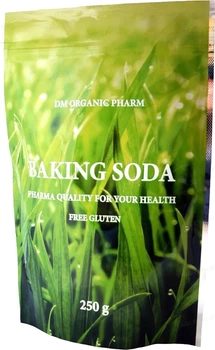 Сода питьевая очищенная (Baking Soda) 250 грамм, без алюминия и бензоат натрия (чистота 100%), Чехия, для питья по Неумивакину И.П.