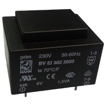 Трансформатор мережевий (50 Гц) BVEI 302 2021 - 759784