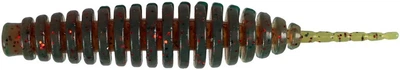Силиконовая приманка Fishup Tanta 1.3" (10pcs.), #019 - Motor Oil/Red,10129214