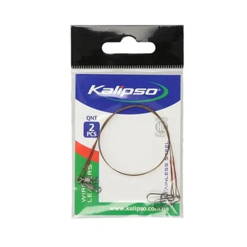 Поводок Kalipso 1*7 20 kg 25cm(2) ,42060578