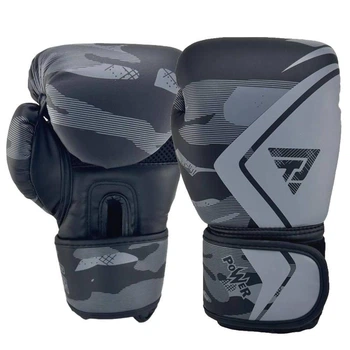 Перчатки боксерские Power 8oz GB-017-8-BGREY