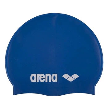 Шапка для плавания Arena CLASSIC SILICONE JR синий Дет OSFM 91670-077 (Оriгинал)