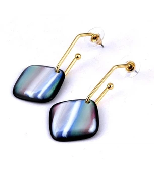 Сережки мед сталь СГ6500-7