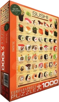 Puzzle EuroGraphics Sushi 1000 elementów 6000-0597 (628136605977)
